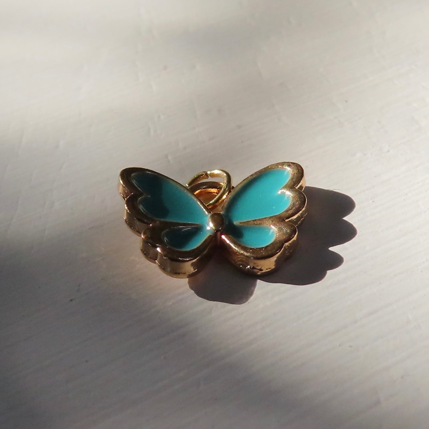 Bedel | emaille vlinder 10,5x13 mm