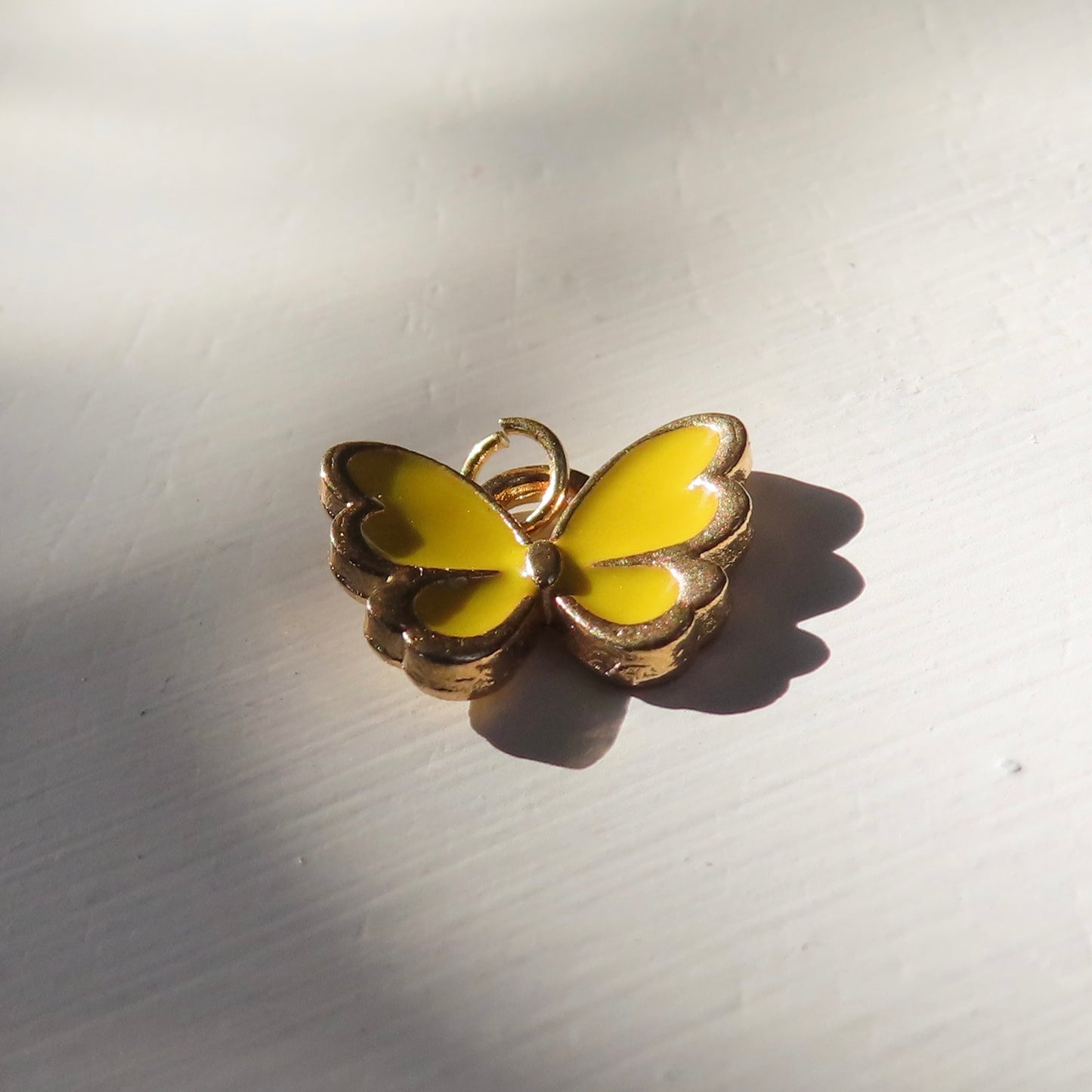 Bedel | emaille vlinder 10,5x13 mm