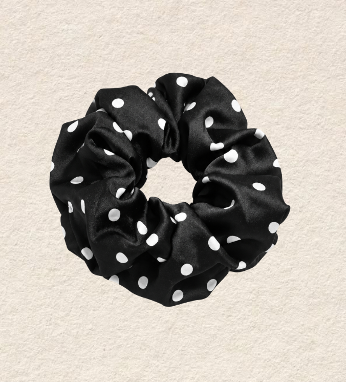 Scrunchie | Dots black