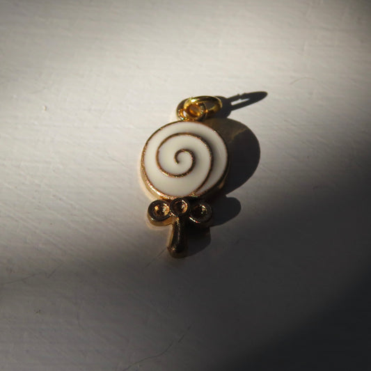 Bedel | emaille lollipop 19x10 mm