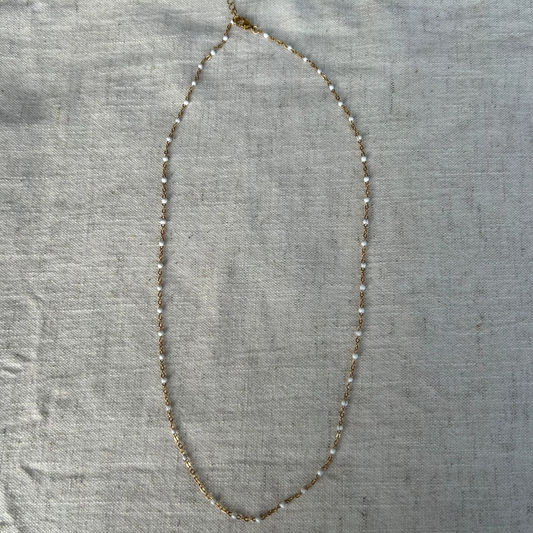 Ketting | White dots