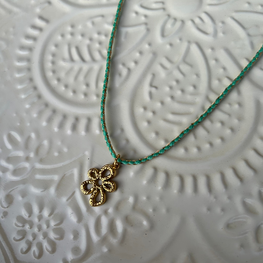 Ketting | Summer green gold