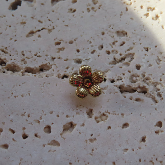 Oorbellen | Stud - flower