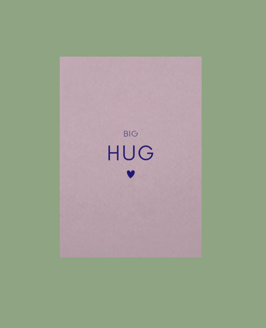 Ansichtkaart | Big hug