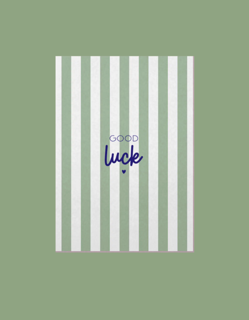 Ansichtkaart | Good luck