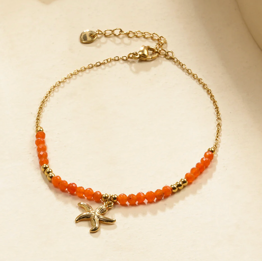 Enkelbandje | Oranje