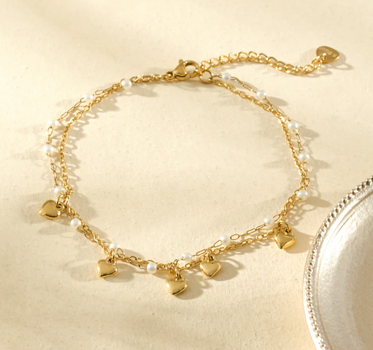 Enkelbandje | Hearts