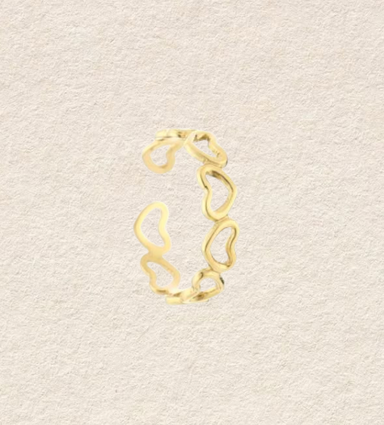Ring | Open hearts