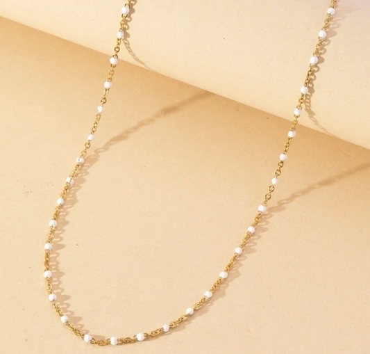 Ketting | White dots